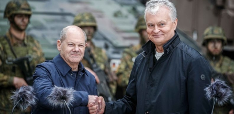 Scholz Baltık Devletleri’ne koruma teminatında bulundu