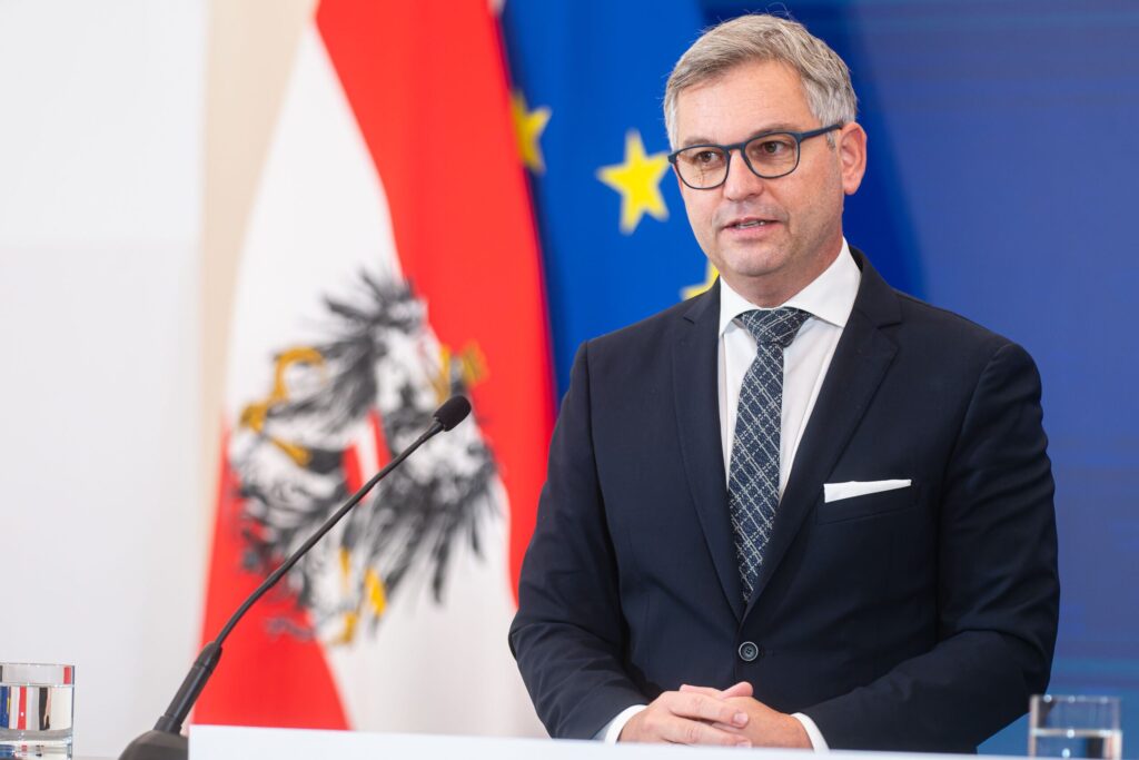  SPÖ, Maliye Bakanı Magnus Brunner