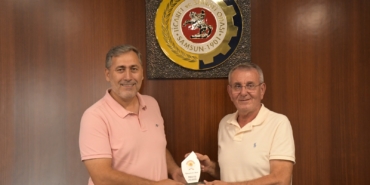 Zafer Ünyeli, Samsun TSO Başkanı Salih Zeki Murzioğlu'nu Ziyaret Etti