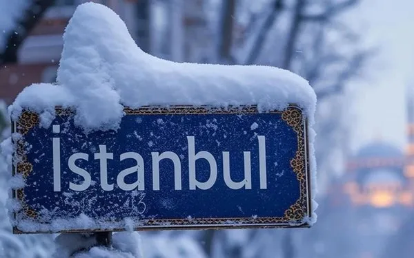 İstanbul'a beklenen kar geliyor…