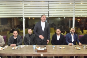 Tekkeköy Belediye Başkanı Mustafa Candal, Milad İşadamları Dernek üyeleriyle bir araya geldi