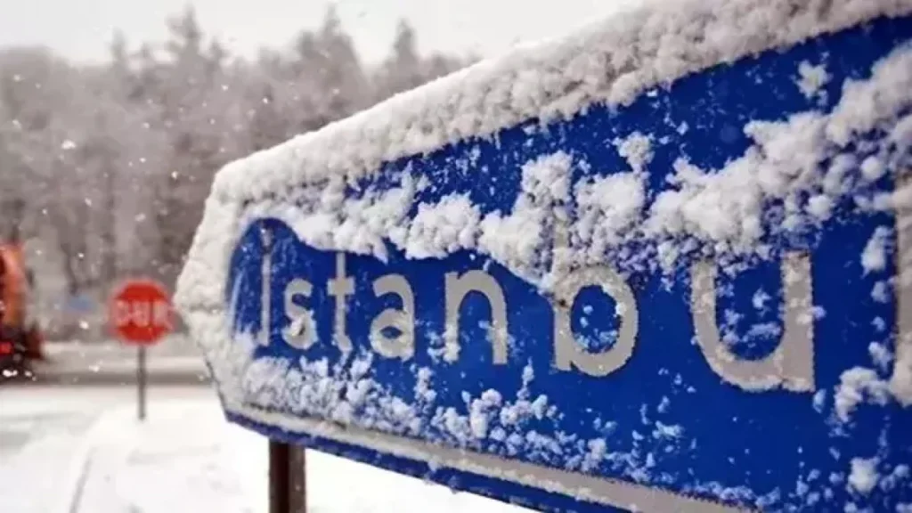 İstanbul'a beklenen kar geliyor...