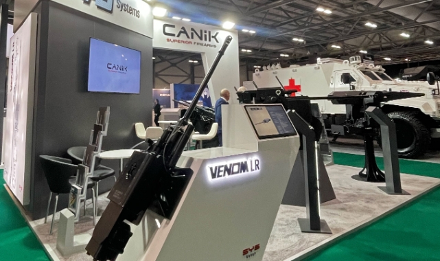 Samsun Yurt Savunma Grup Şirketleri, Londra’daki fuara katıldı