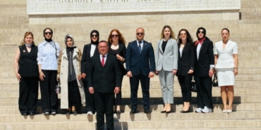 Samsun’dan Anıtkabir’e Saygı Yürüyüşü: Minik Yüreklerin Temsilcileri Ata’nın Huzurunda