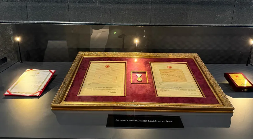 Milli Mücadele’nin ilk adımının atıldığı Samsun, 101 yıl sonra hak ettiği onura kavuştu.