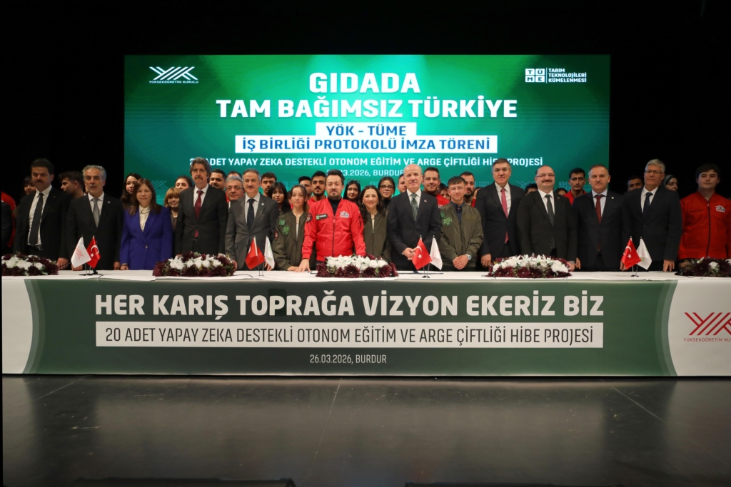 Rektör Aydın, Burdur’daki YÖK–TÜME İş Birliği Törenine Katıldı