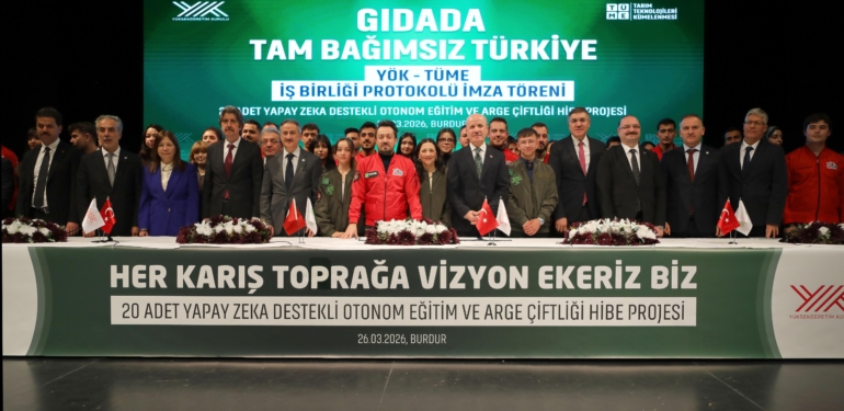 Rektör Aydın, Burdur’daki YÖK–TÜME İş Birliği Törenine Katıldı